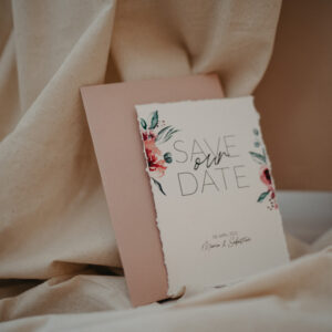 Papeterie | Bridal Bouquet | Save-the-Date-Karte