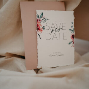 Papeterie | Bridal Bouquet | Save-the-Date-Karte