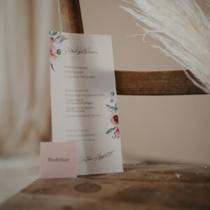 Papeterie | Bridal Bouquet | Menükarten