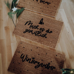 Fußmatte | let it snow